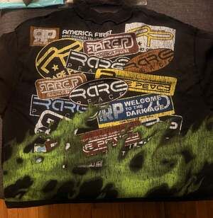 Rare Peace America First T-Shirt XL